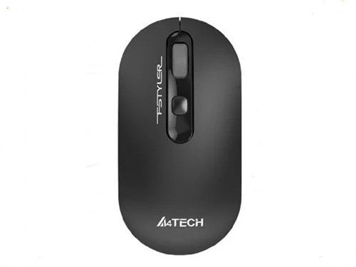 'Wireless Mouse A4Tech FG20, Optical, 1000-2000 dpi, 4 buttons, Ambidextrous, 2xAAA, Grey, USB.