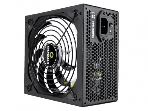 'Power Supply ATX 750W GAMEMAX GP-750, 80+ Bronze, Active PFC, 140mm Ultra Silent Fan.