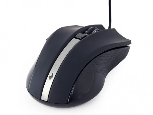 'Mouse Gembird MUS-GU-02, Laser, 800-2400 dpi, 6 buttons, Ambidextrous, Black, USB.