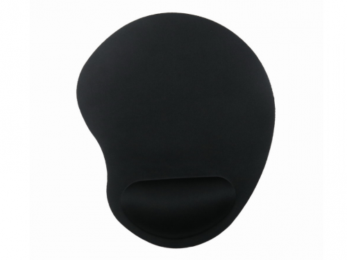 'Mouse Pad Gembird MP-ERGO-01, 240 ? 200 ? 4mm, Cloth, Gel wrist support, Black.