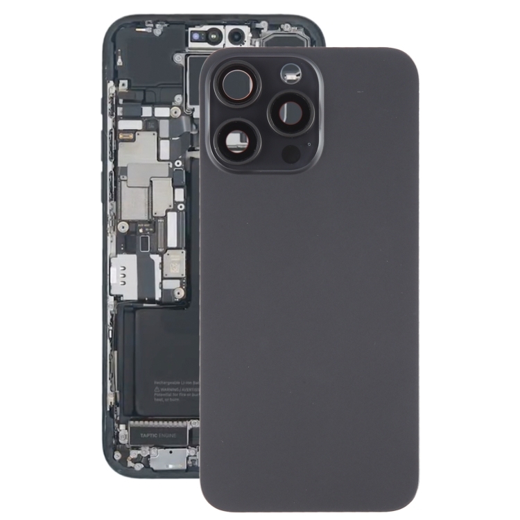 Battery Cover iPhone 15 Pro Max (Premium) Black