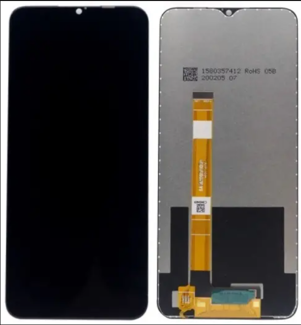 LCD REALME 6 / 6S / 7 4G / 7 5G / 8 5G (2020) BLACK Original (Service packing)