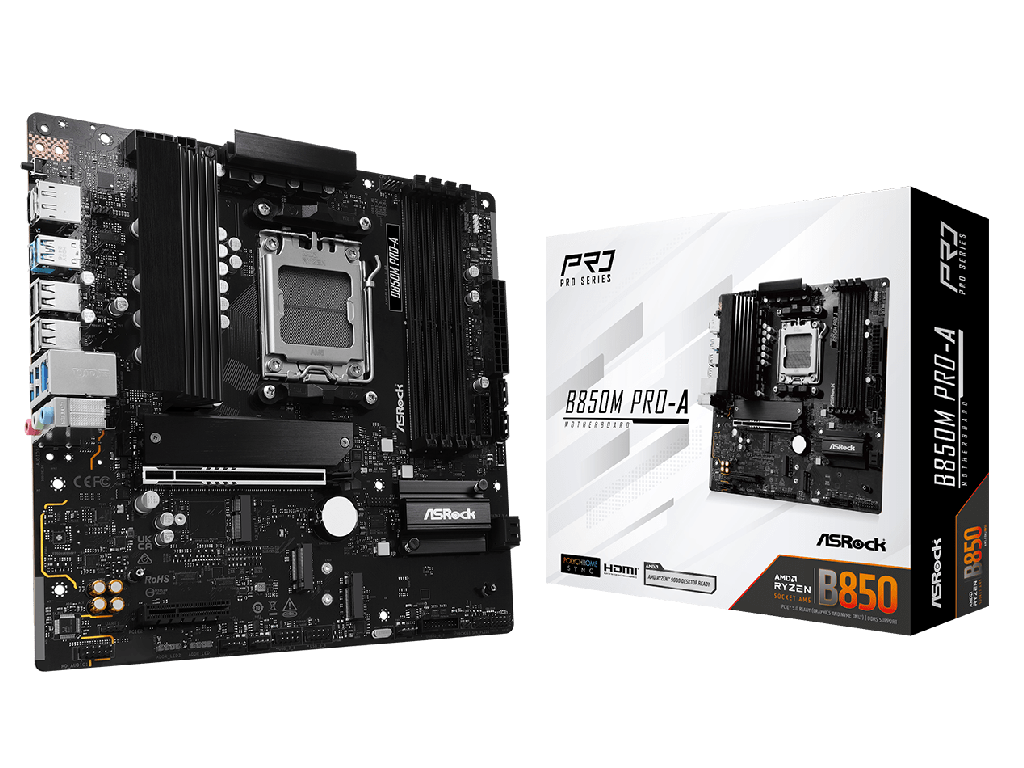 MB AM5 ASRock B850 PRO-A ATX  ATX Socket: AM5
