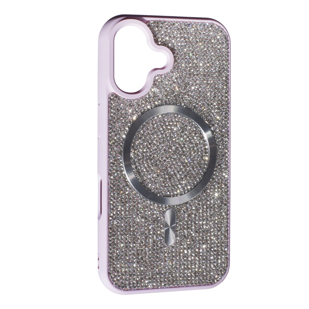 Накладка DIAMOND MAGSAFE Iphone 16 , Purple