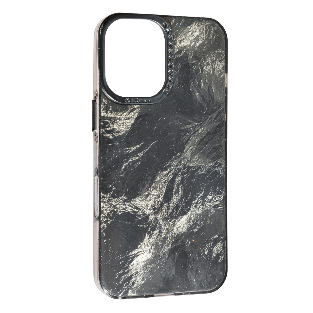 Накладка Marble Style New Iphone 15 , Black