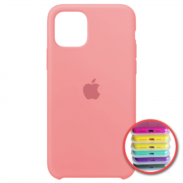 Silicone Case Full for iPhone 14 Plus ( 6) light pink
