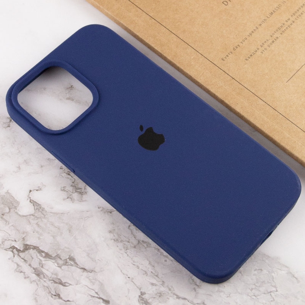 Silicone Case Full for iPhone 14 Plus (63) deep navy