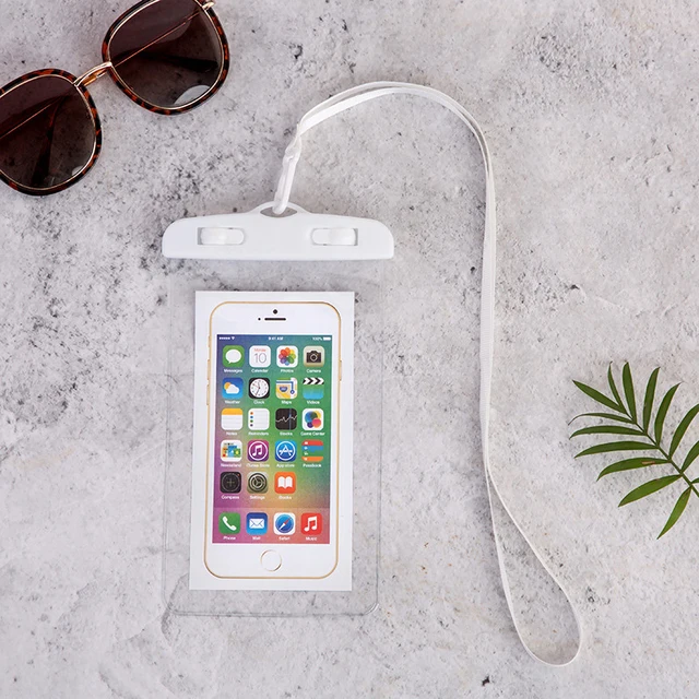 Waterproof Transparent Universal Bag WB-3 White
