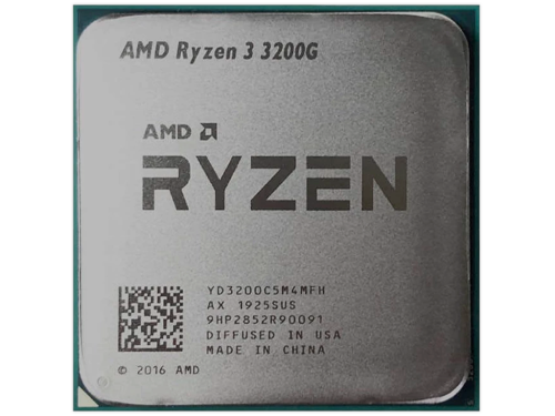 APU AMD Ryzen 3 3200G (3.6-4.0GHz, 4C/4T,L2 2MB,L3 4MB,12nm, Vega 8 Graphics, 65W) Socket AM4