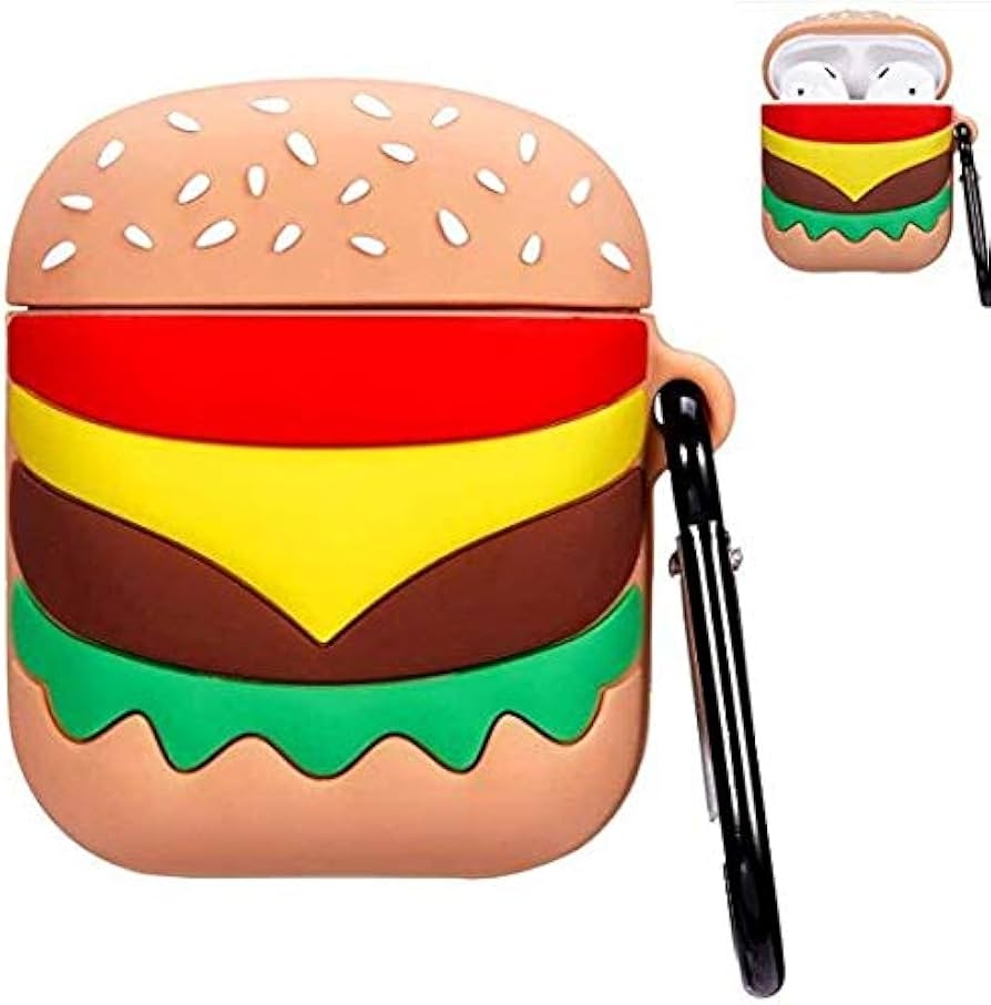 Чехол AirPods 1/2 CARRYING CASE с карабином (02)