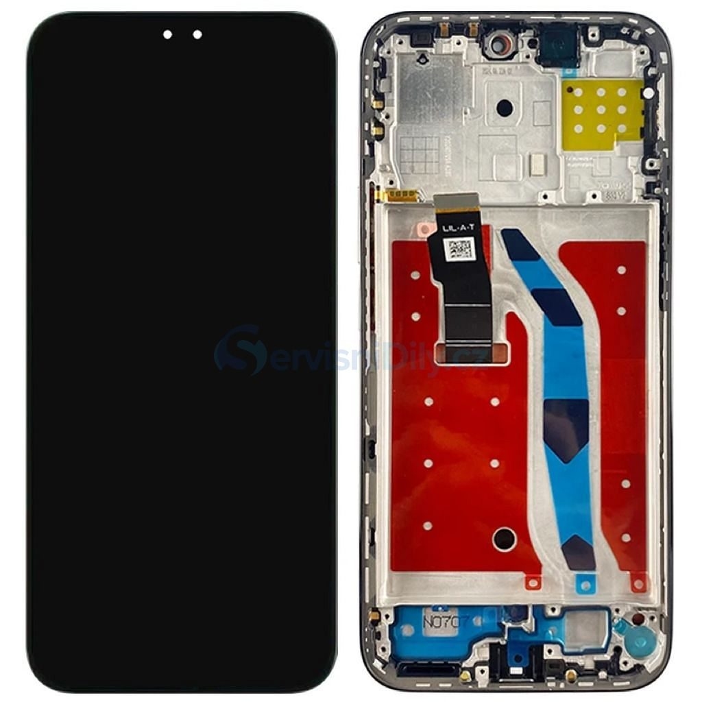 LCD HUAWEI Honor X8C BLACK WITH FRAME (Premium Quality)