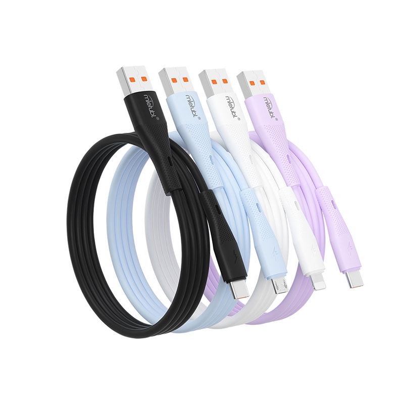 Mietubl Cable 1M Usb-Type-C MTB-DCUTF08 liquid silicone fast charging White