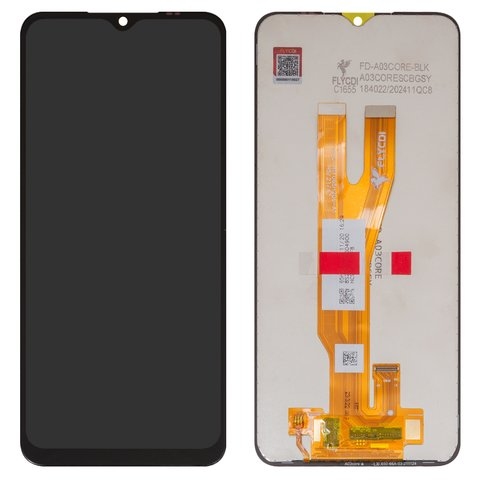 LCD SAMSUNG A03 Core / A032 BLACK (Premium Quality)