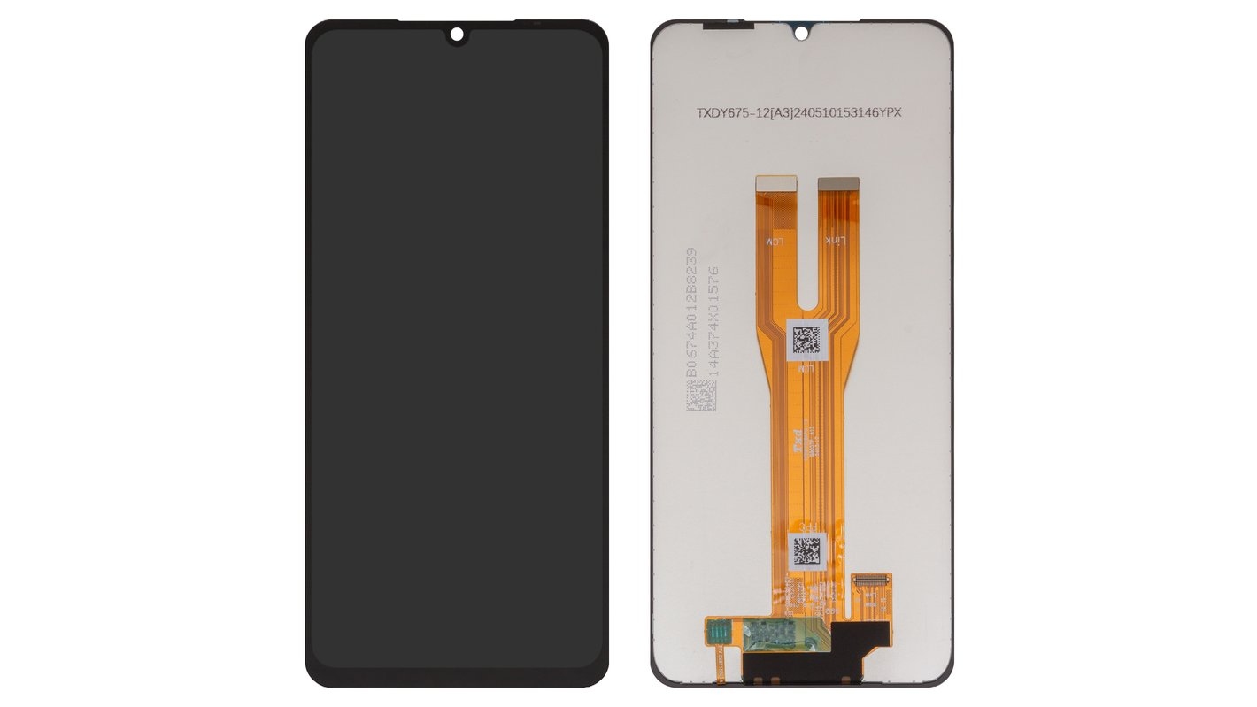 LCD SAMSUNG A06 / A065 BLACK (Premium Quality)