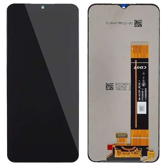 LCD SAMSUNG A12 / A125 / A127 / A02 4G BLACK (Premium Quality)