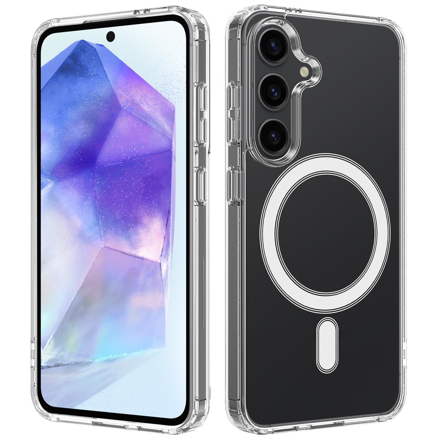 Samsung A35 / A55 MagSafe Acrylic TPU Clear Case
