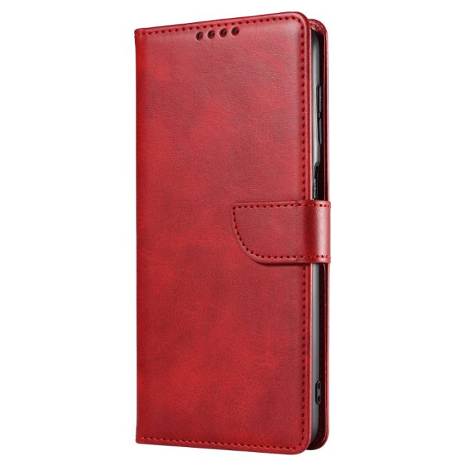 Samsung A13 4G Carte Lambskin Texture (Red)