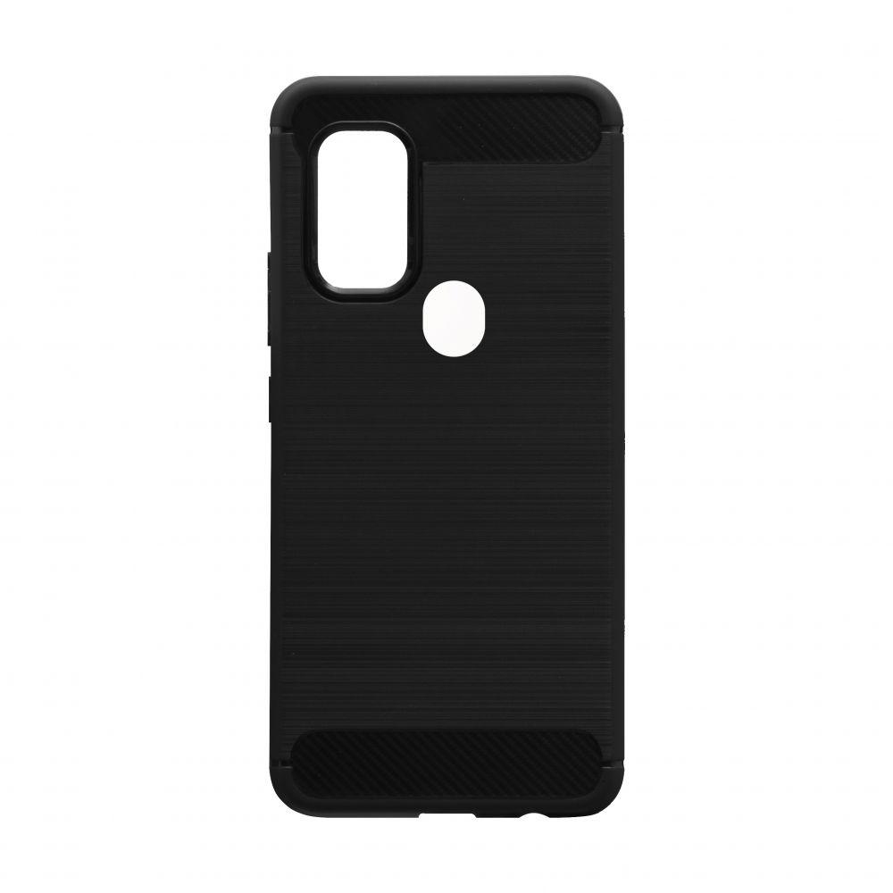 Чехол Polished Carbon для Samsung M31 2020 (Чёрный)