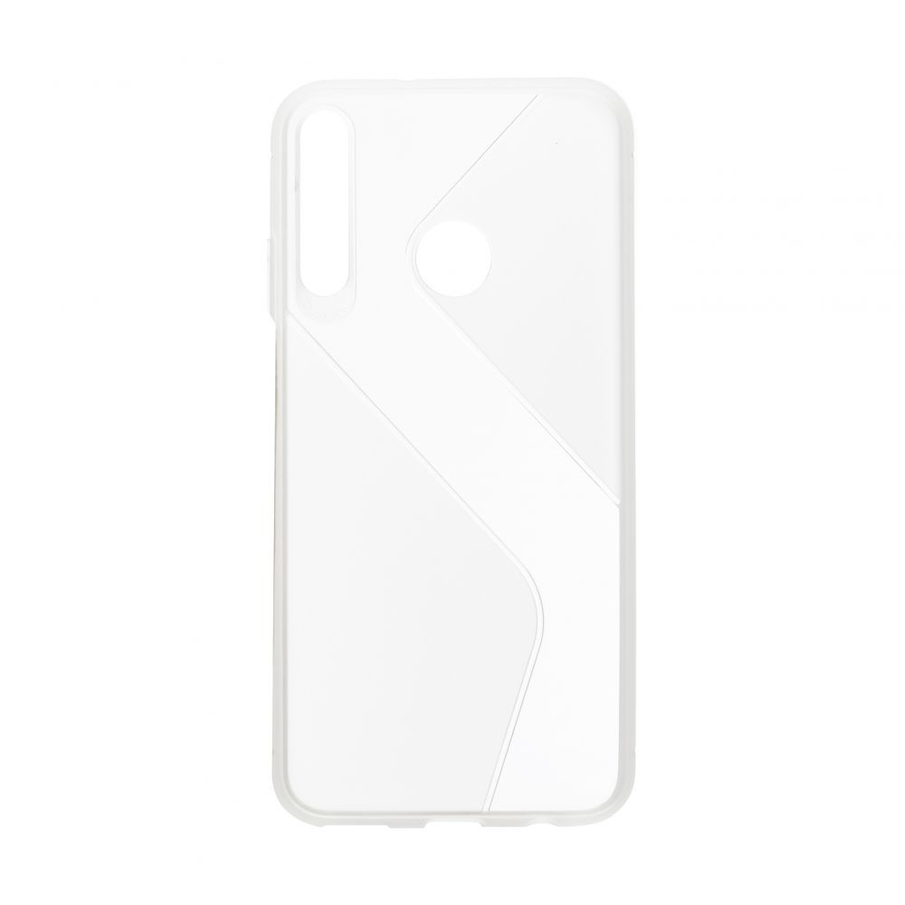 Чехол Totu Clear Wave для Huawei P40 Lite E (Белый)