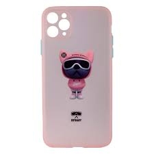 Чехол TPU Ultra-thin Matt with Frame для iPhone 11 Pro (06, Pink)