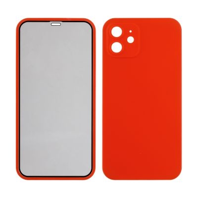 Чехол Double Sided для iPhone 12 (Red)