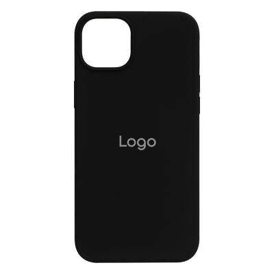 Чехол Silicone Case Full Size (AA) для iPhone 14 Plus (18.Black)