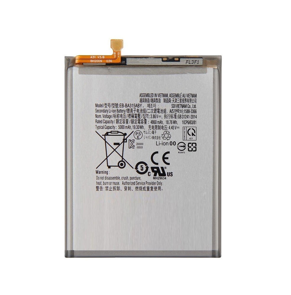 BATTERY SAMSUNG EB-BA315ABY /A315F Galaxy A31 (AAAA no LOGO)