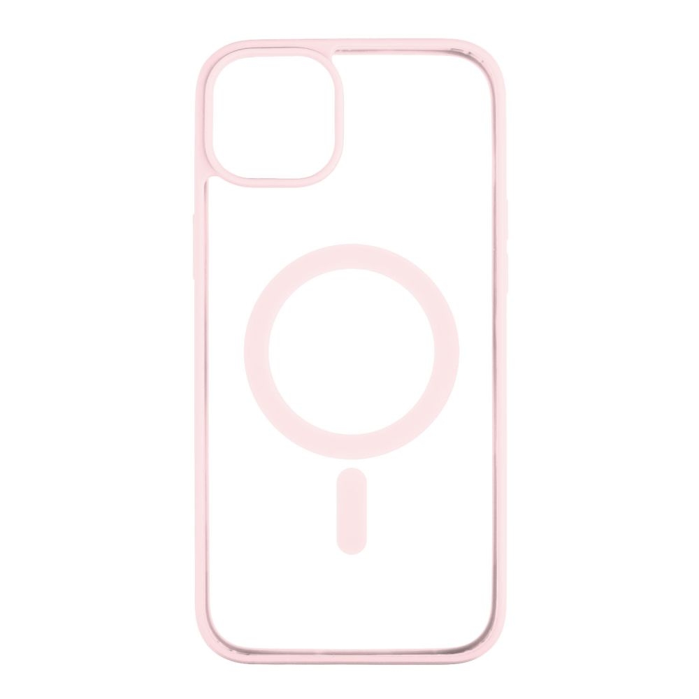 Чехол Color+MagSafe для iPhone 14 Plus (06, Pink Sand)