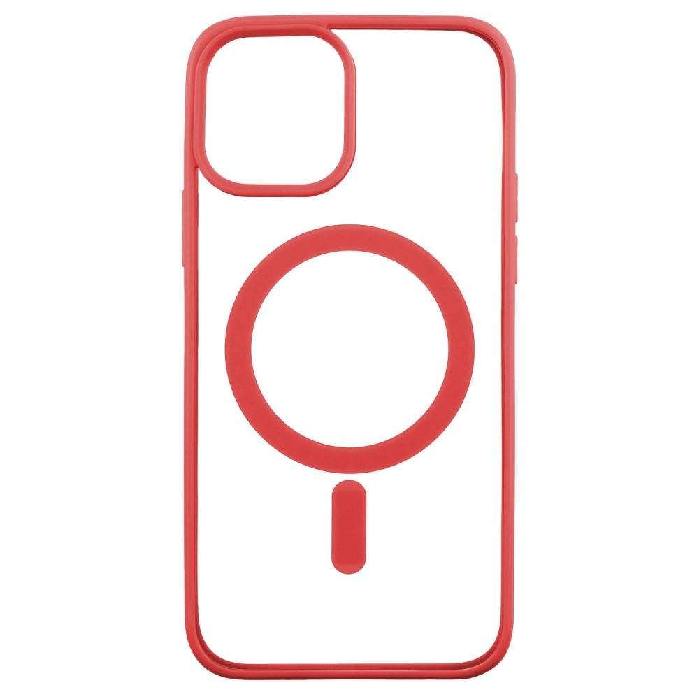 Чехол Color+MagSafe для iPhone 12/12 Pro (01, Red)