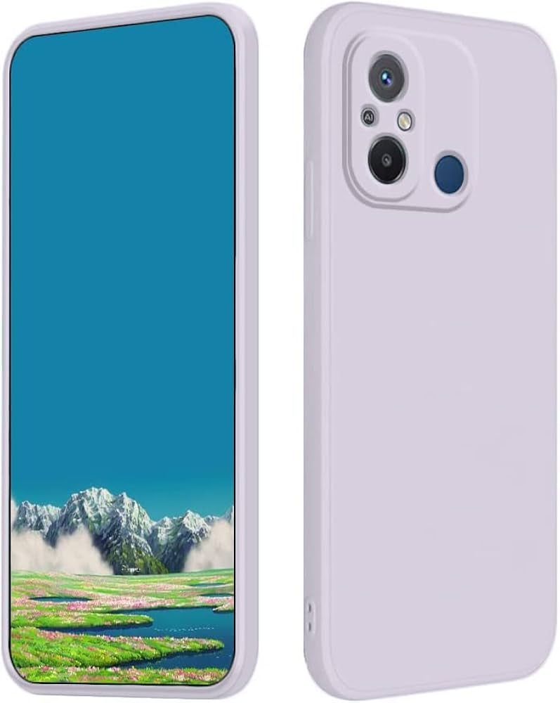 Чехол Silicone Cover Full Camera (A) для Xiaomi Redmi 12C (05.Lilac)