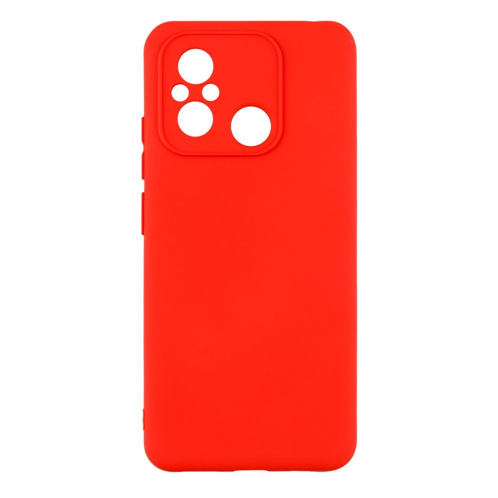 Чехол Silicone Cover Full Camera (A) для Xiaomi Redmi 12C (14.Red)