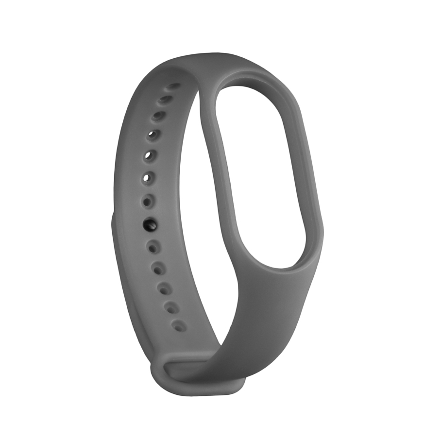 Ремешок для Xiaomi Mi Band 5/6/7 Original Design (Dark grey)