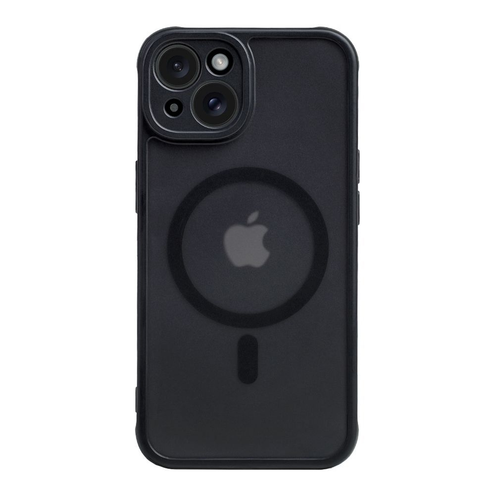 Чехол TPU+PC Anti Drop Full Camera with MagSafe для iPhone 14 (Black)
