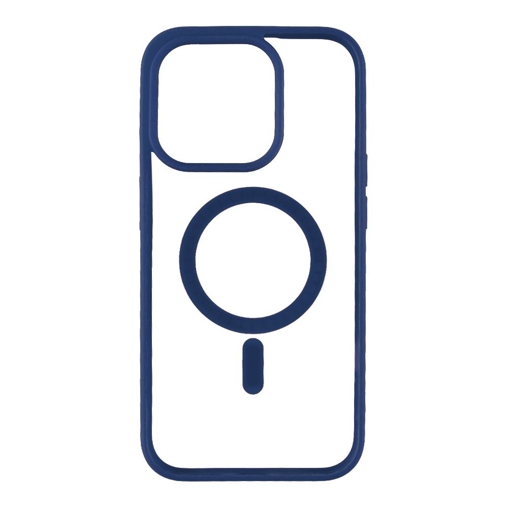 Чехол NEW TPU Color with Magsafe для iPhone 15 Pro Max (12, Navy Blue)