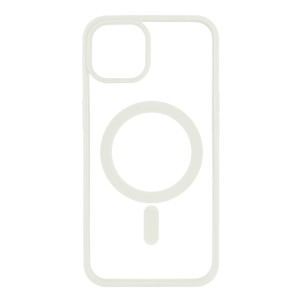 Чехол NEW TPU Color with Magsafe для iPhone 13 (03, White)