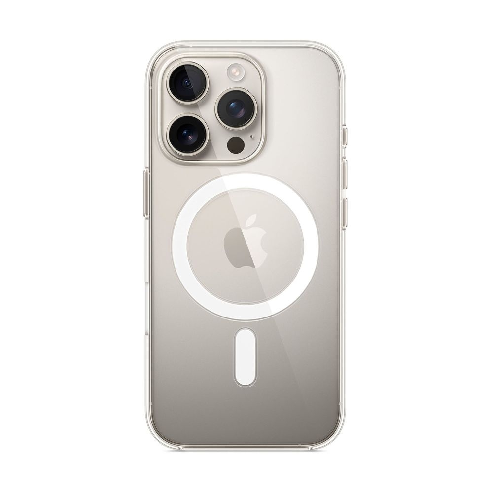 Чехол TPU Clear Case with Magsafe для iPhone 16 Pro Max (Transparent)
