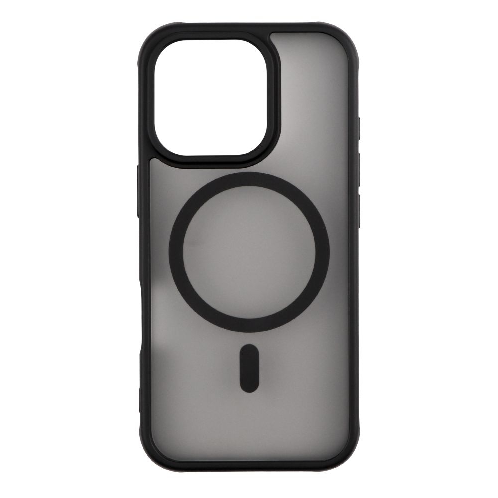 Чехол TPU+PC Anti Drop with MagSafe для iPhone 16 Pro Max (Black)