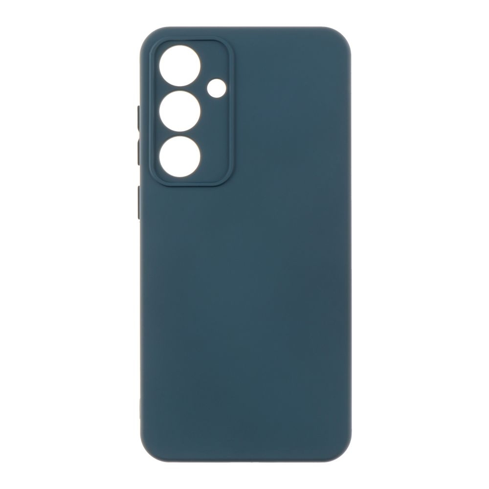 Чехол Silicone Cover Full Camera (A) для Samsung Galaxy S24 FE 5G (S721) (08.Dark Blue)