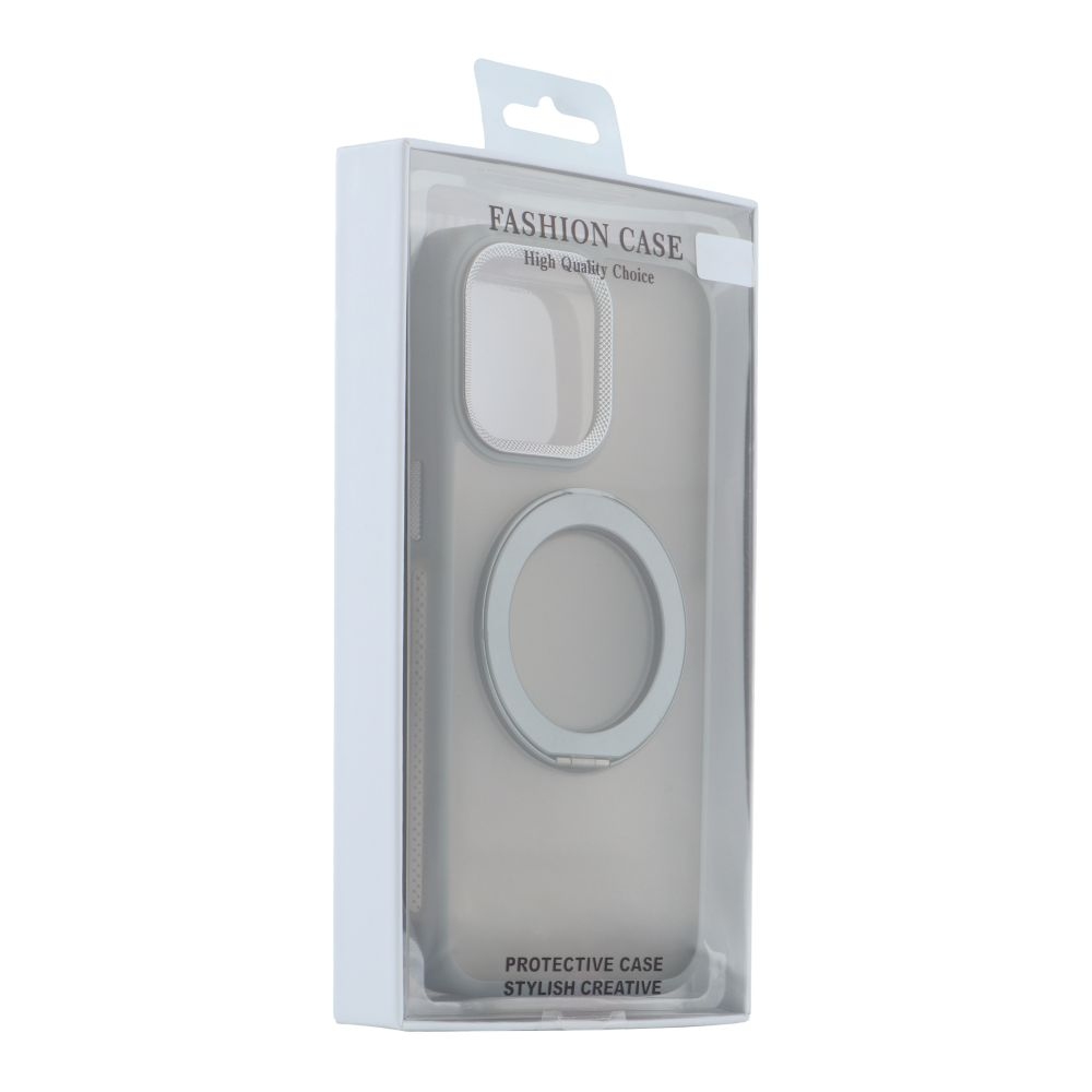 Чехол TPU+PC Mag 360 Spin Case для iPhone 16 Pro Max (Grey)