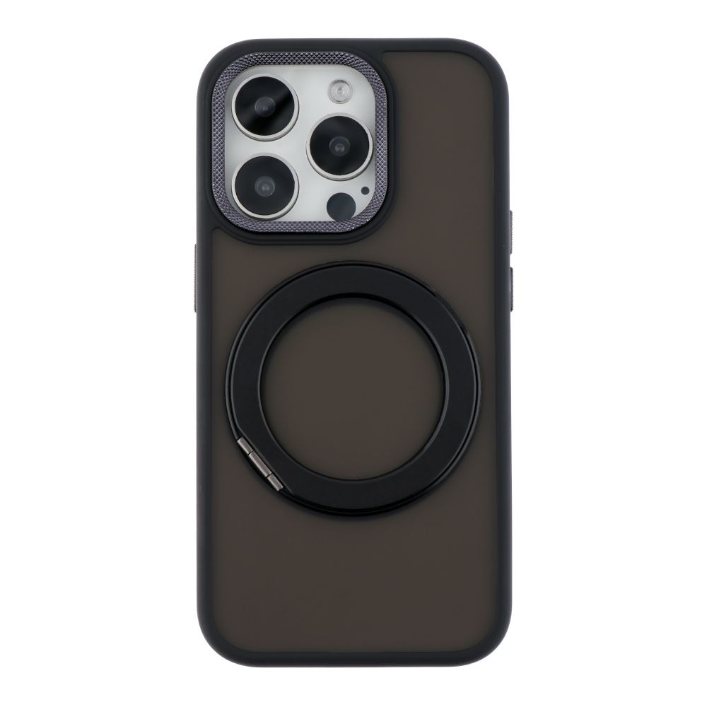 Чехол TPU+PC Mag 360 Spin Case для iPhone 15 Pro Max (Black)