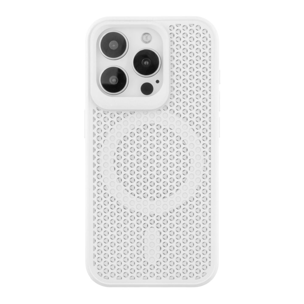 Чехол TPU+PC AeroCool with MagSafe для iPhone 16 Pro Max (White)