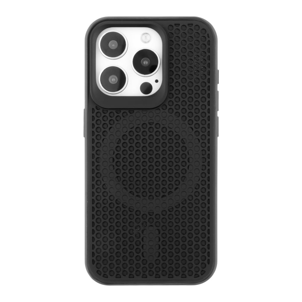 Чехол TPU+PC AeroCool with MagSafe для iPhone 16 (Black)