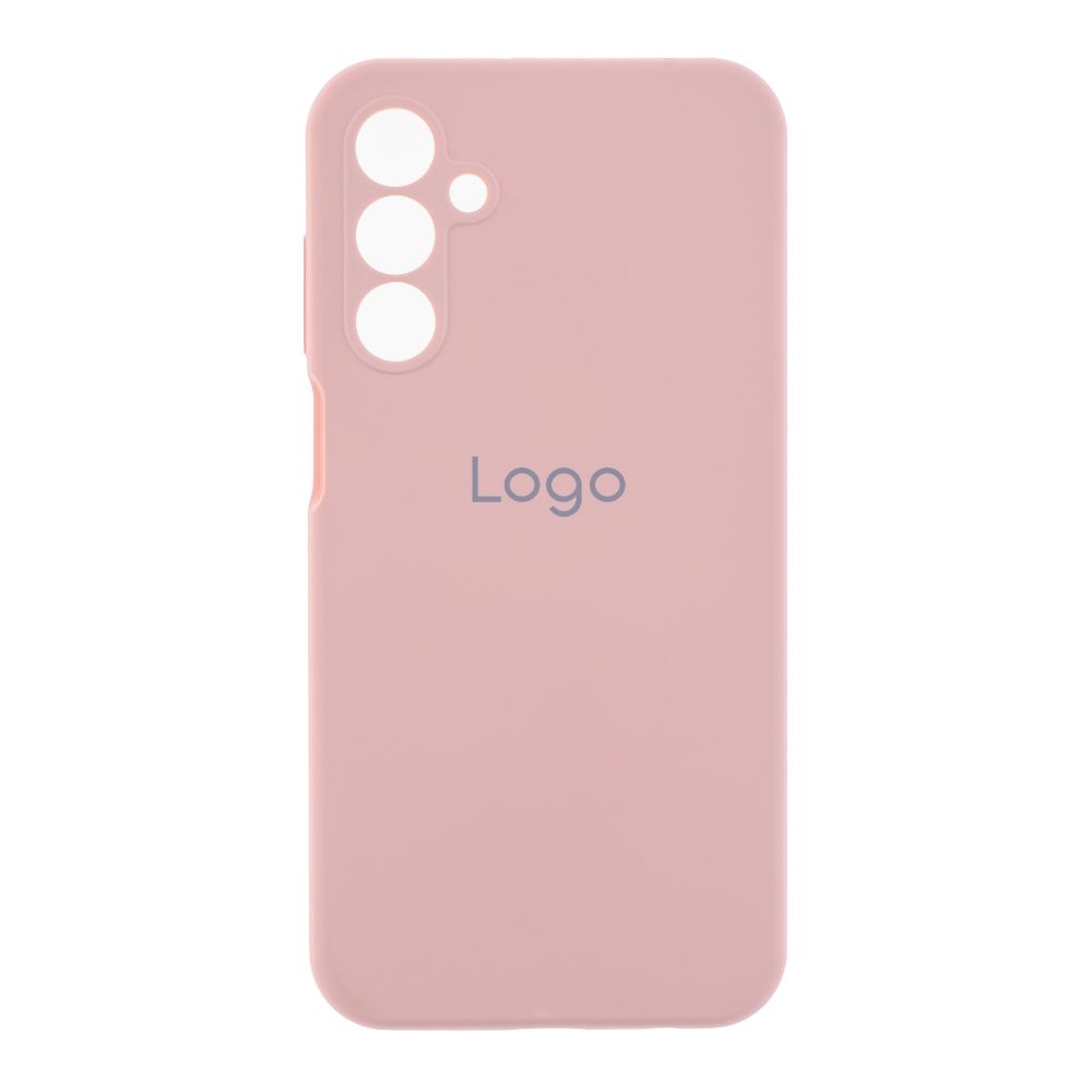 Чехол Liquid Silicone (AA) Full Camera для Samsung Galaxy A16 4G (A165)/A16 5G (A166) (19.Pink Sand)