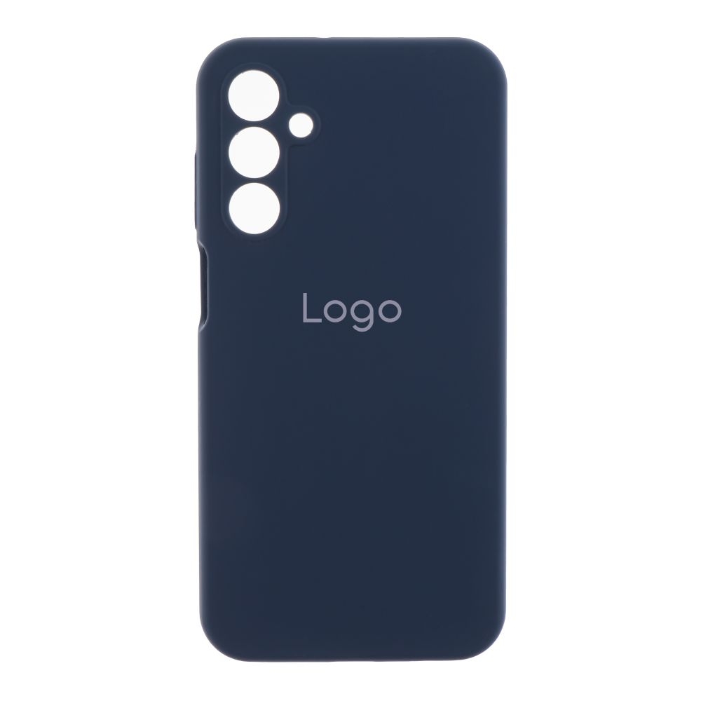 Чехол Liquid Silicone (AA) Full Camera для Samsung Galaxy A16 4G (A165)/A16 5G (A166) (08.Dark Blue)