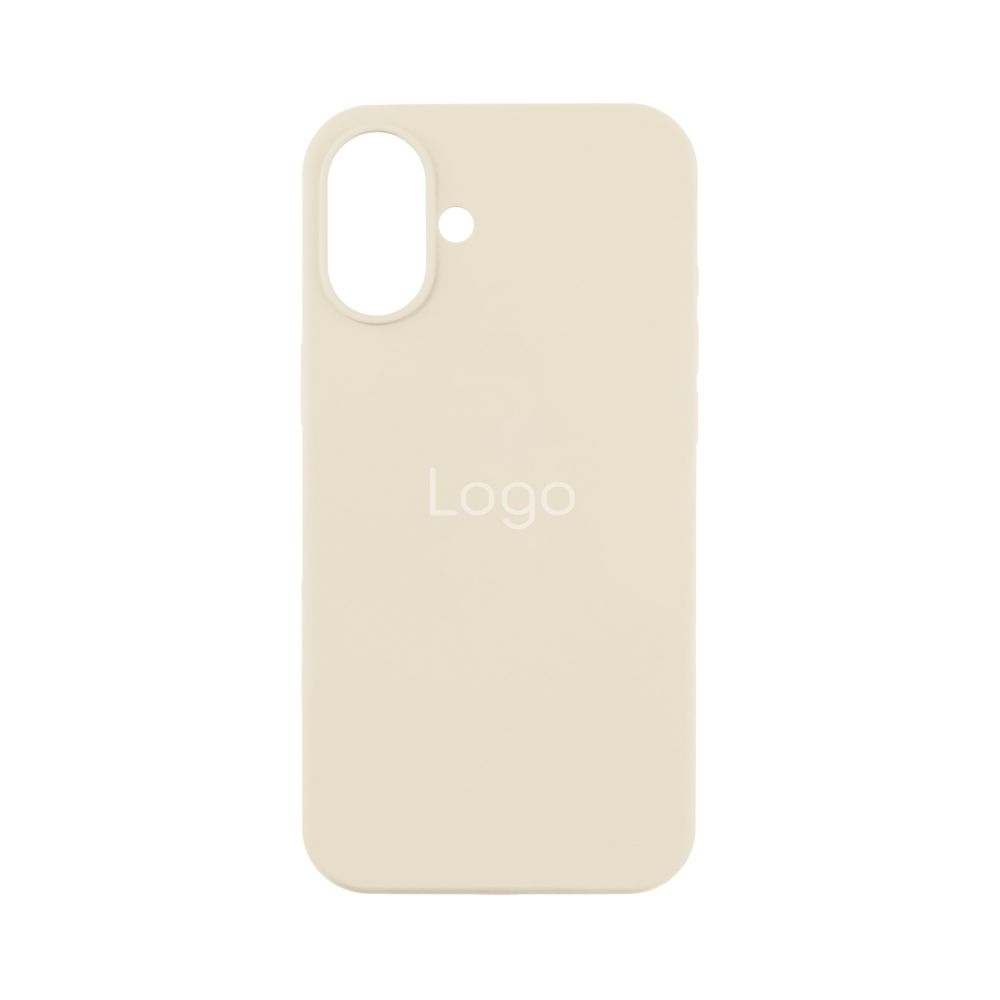 Чехол Silicone Case Full Size (AA) для iPhone 17 Air (11.Antique White)