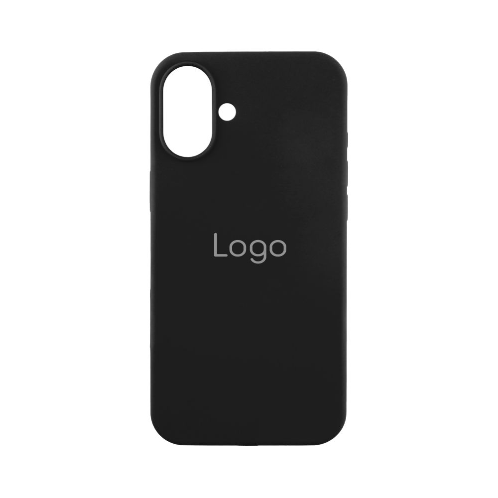 Чехол Silicone Case Full Size (AA) для iPhone 17 Air (18.Black)