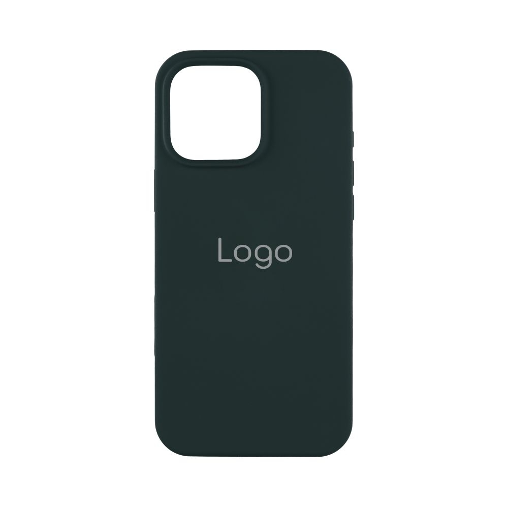 Чехол Silicone Case Full Size (AA) для iPhone 17 (54.Atrovirens)