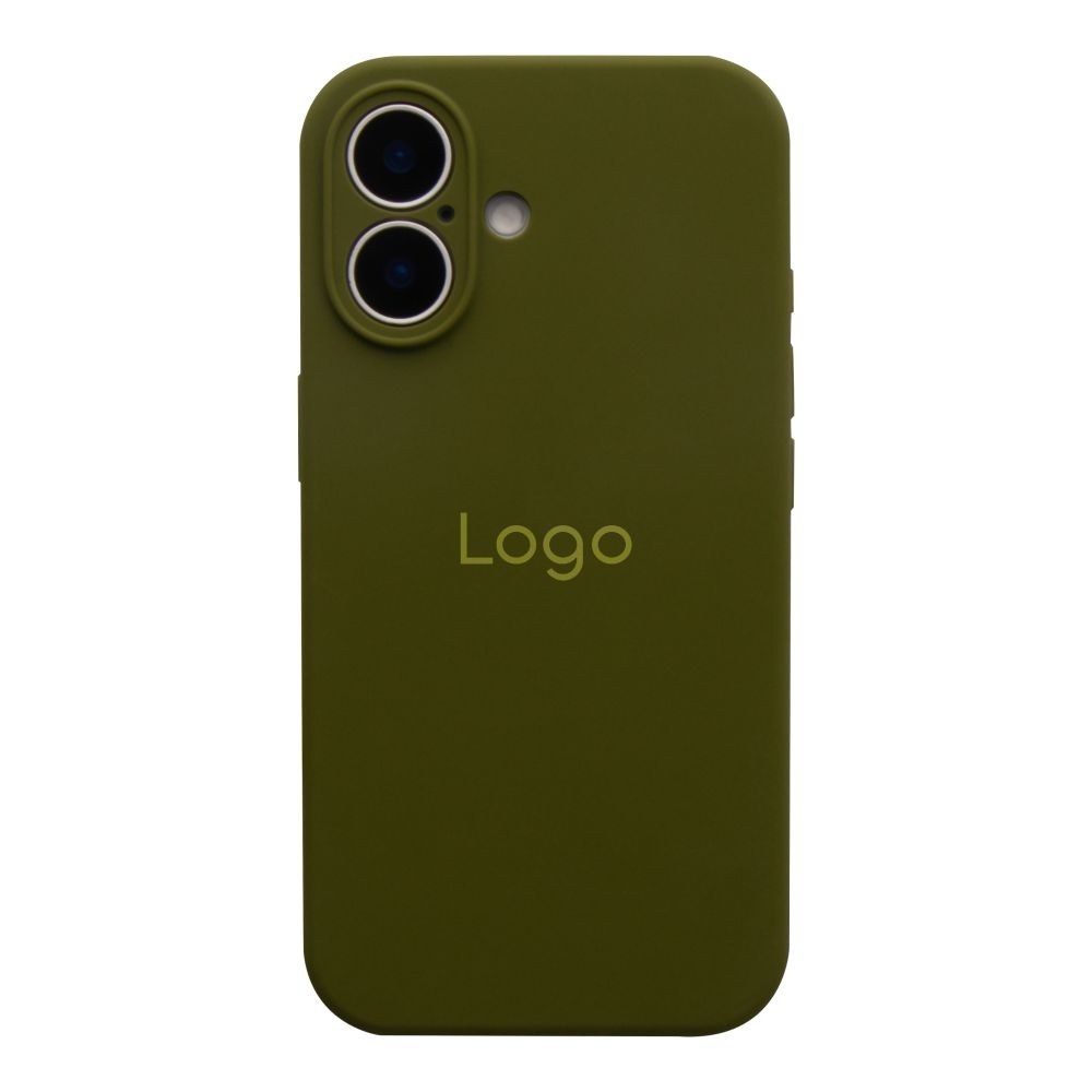 Чехол Silicone Case Full Size (AA) для iPhone 17 (45.Army Green)