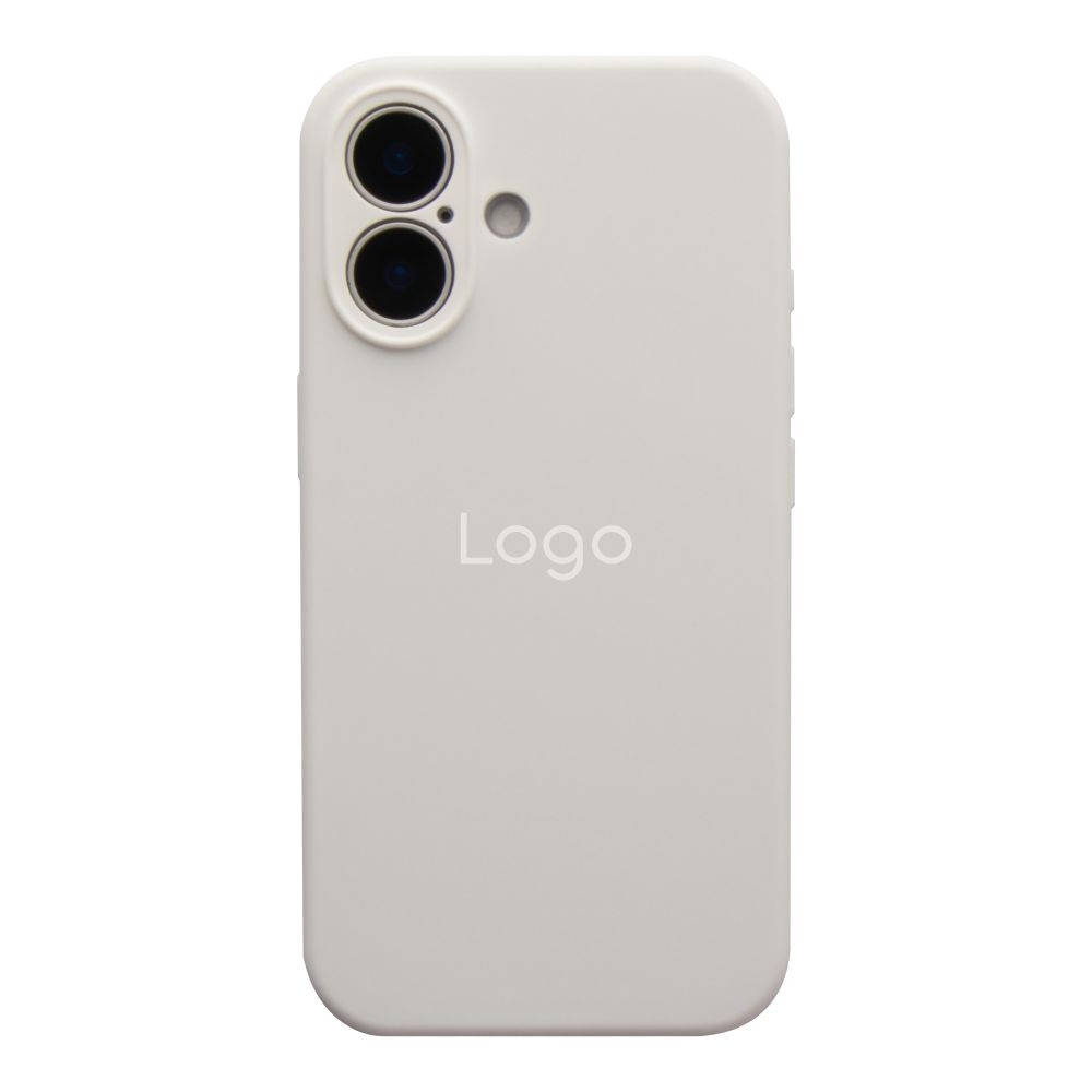 Чехол Silicone Case Full Size (AA) для iPhone 17 (09.White)