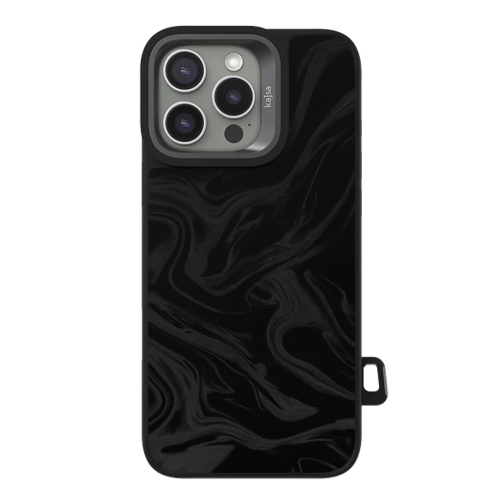 Чохол Kajsa Glamorous Collection Fluid Art with MagSafe для iPhone 16 Pro (Black)